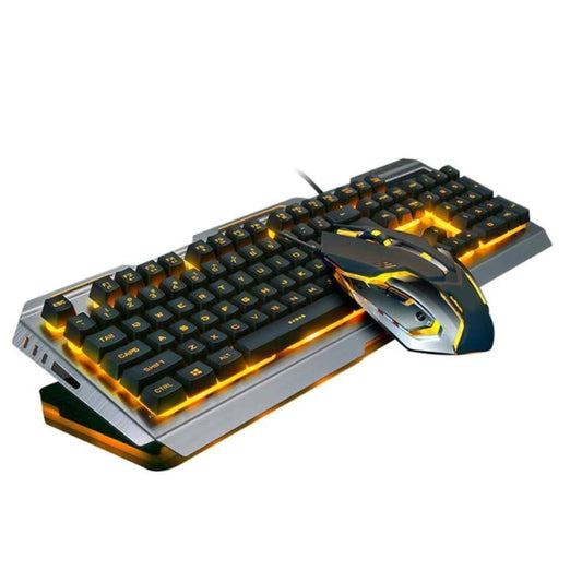 Ninja Dragons Golden Gaming Keyboard and mouse set