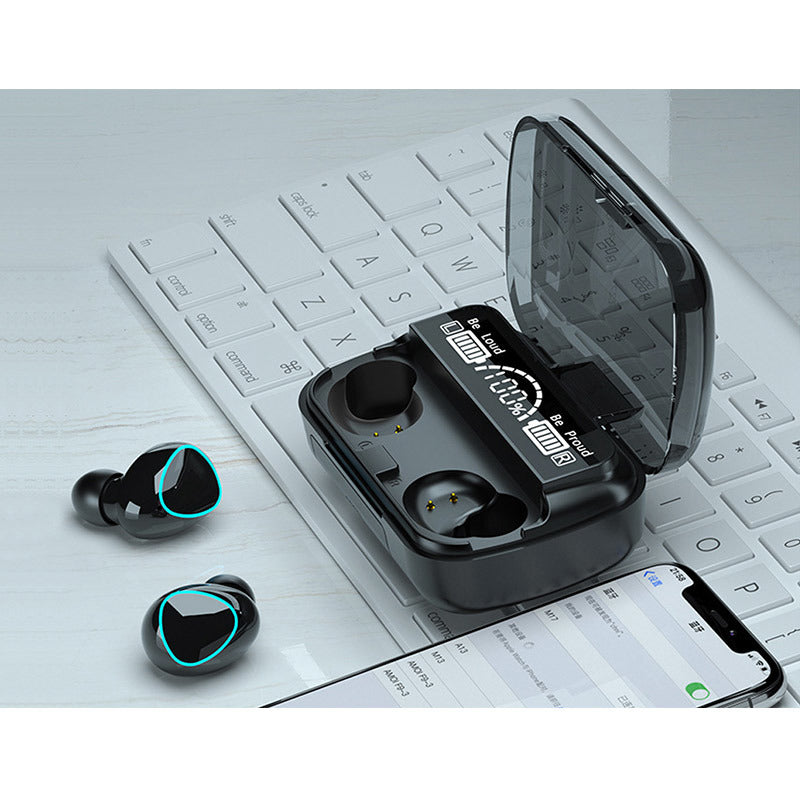 M10 True Wireless Bluetooth Earbuds with 1200mAh Charging Case