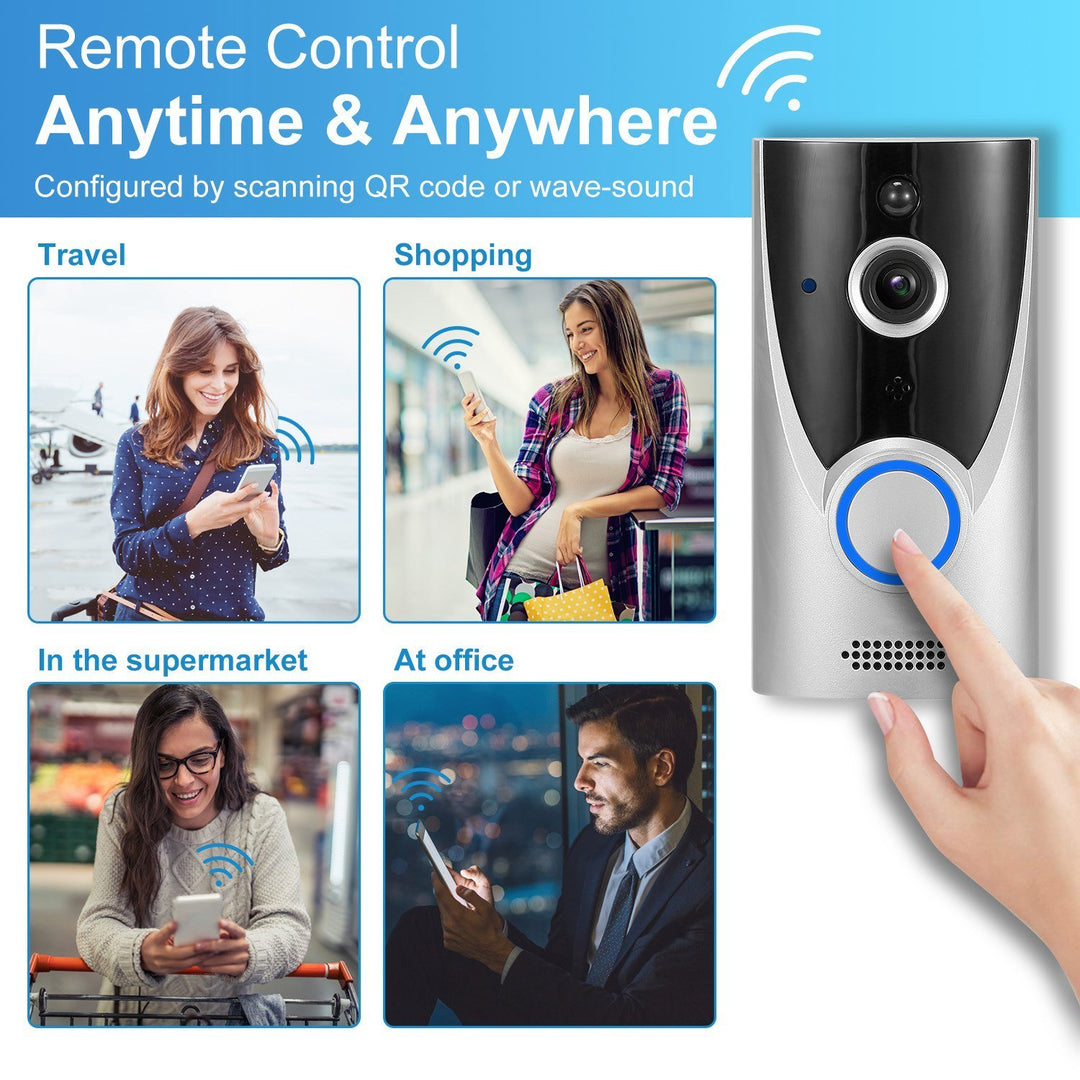720P HD Wireless Doorbell - Your Ultimate WiFi Video Doorbell for Enhanced Home Security