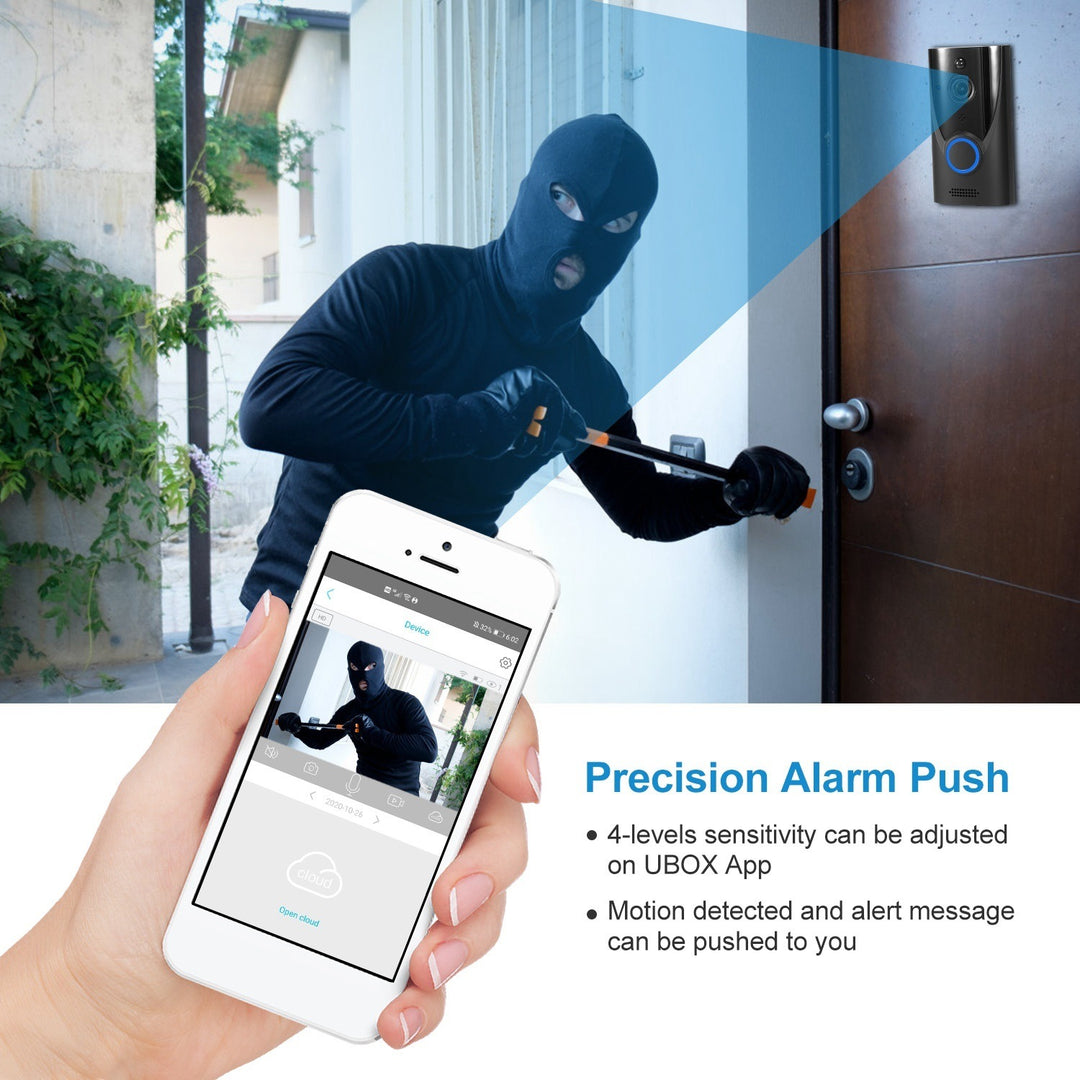 720P HD Wireless Doorbell - Your Ultimate WiFi Video Doorbell for Enhanced Home Security