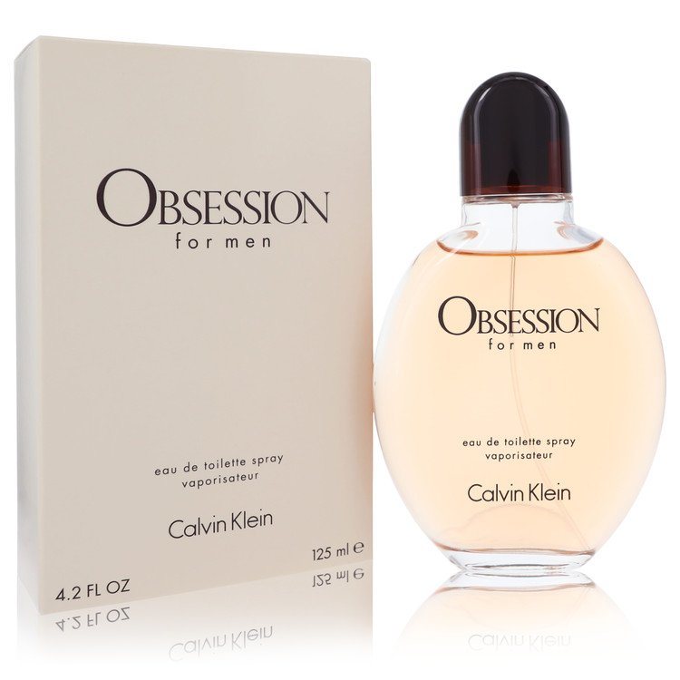 Obsession by Calvin Klein Eau De Toilette Spray, front with bottle and box 