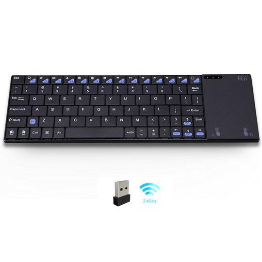 Mini Wireless Keyboard with Large Touchpad Mouse & Qwerty Keypad, keyboard only 