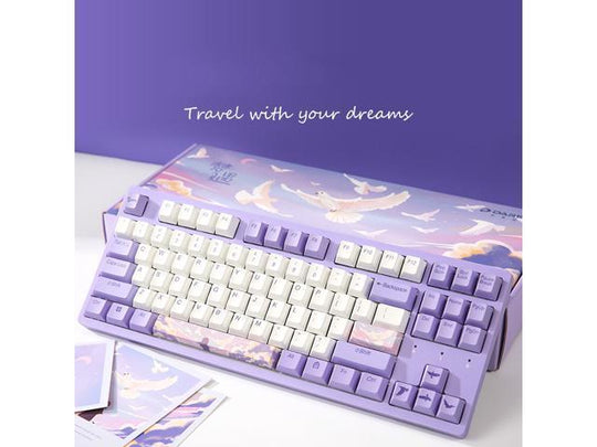 Dareu A87 MEET in DREAM Theme 87 Keys Compact Layout Mechanical Gaming Keyboard